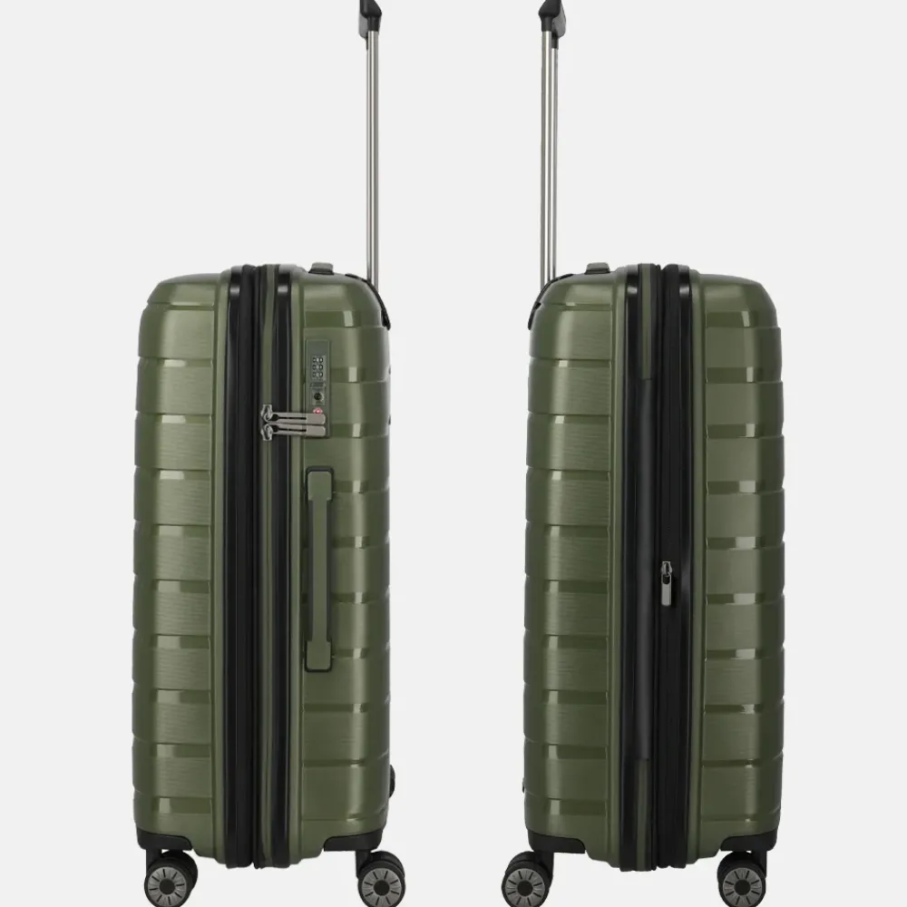 Reiskoffers^Travelite Air Base reiskoffer 67 cm olive