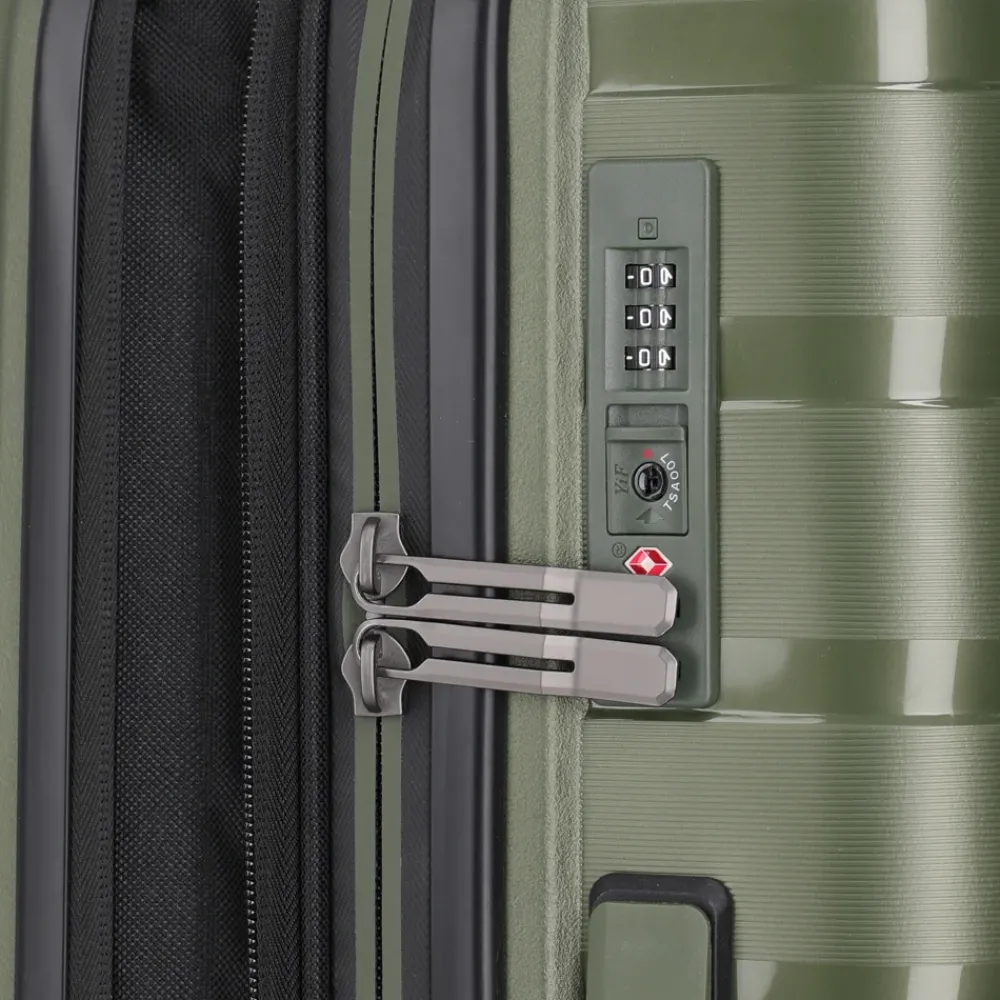 Reiskoffers^Travelite Air Base reiskoffer 67 cm olive