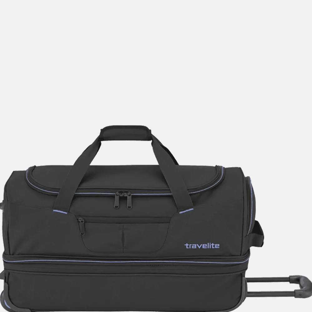 Handbagage Tassen | Reistassen Op Wielen^Travelite Basics reistas 55 cm black/blue