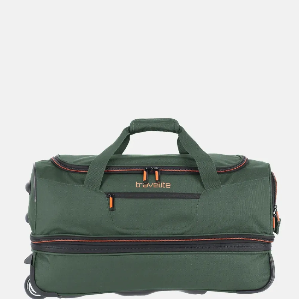Handbagage Tassen | Reistassen Op Wielen^Travelite Basics reistas 55 cm dark green