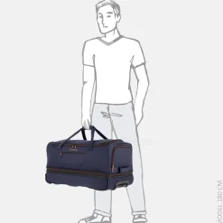 Reistassen Op Wielen^Travelite Basics reistas 70 cm navy/orange