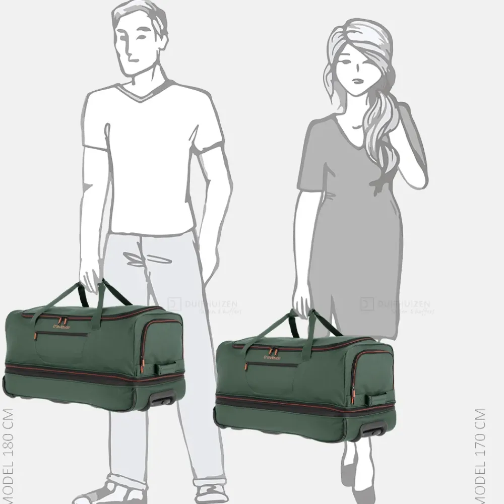 Reistassen Op Wielen^Travelite Basics reistas 70 cm khaki