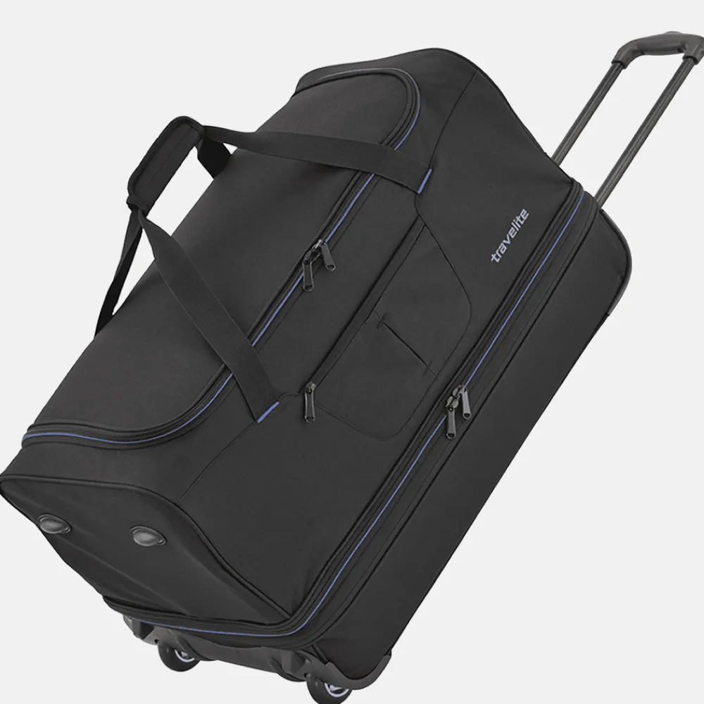 Handbagage Tassen | Reistassen Op Wielen^Travelite Basics reistas 55 cm black/blue
