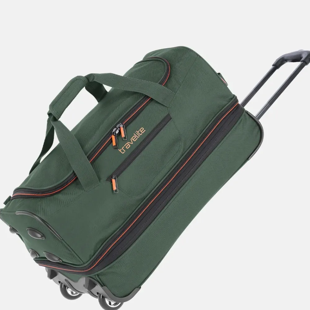 Handbagage Tassen | Reistassen Op Wielen^Travelite Basics reistas 55 cm dark green