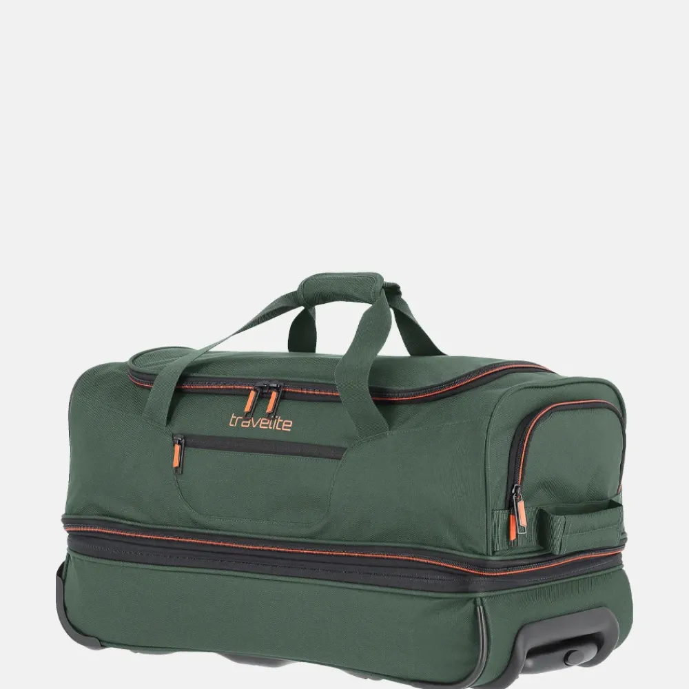 Handbagage Tassen | Reistassen Op Wielen^Travelite Basics reistas 55 cm dark green