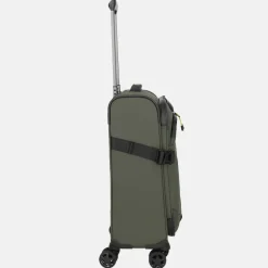 Handbagage Koffers^Travelite Briize handbagage koffer 55 cm khaki
