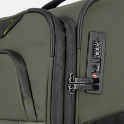 Handbagage Koffers^Travelite Briize handbagage koffer 55 cm khaki