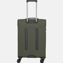Reiskoffers^Travelite Briize koffer 67 cm M expandable khaki