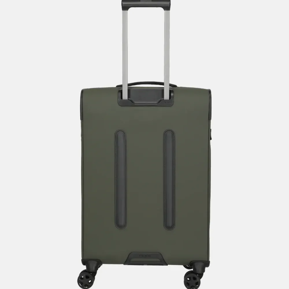 Reiskoffers^Travelite Briize koffer 67 cm M expandable khaki