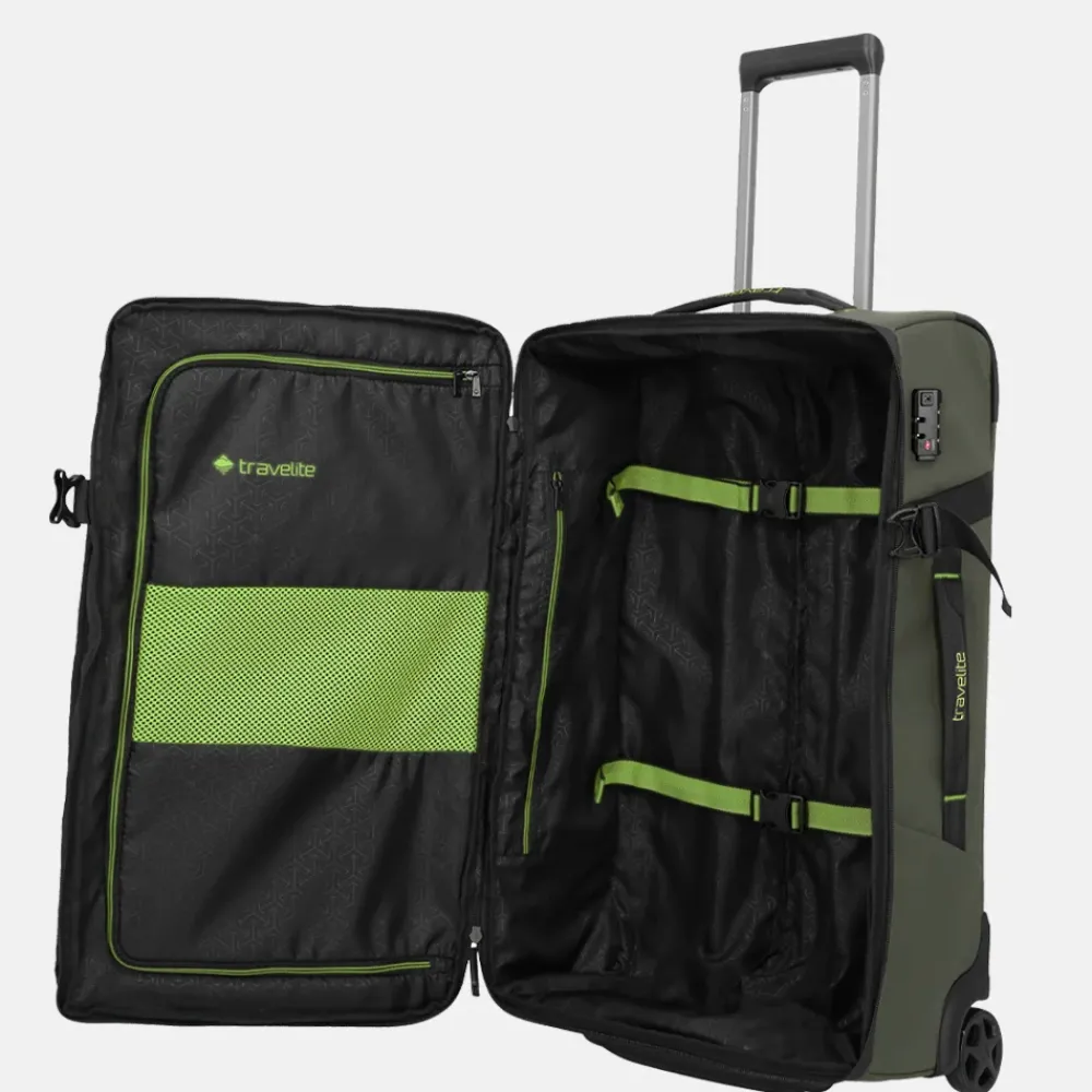 Reistassen Op Wielen^Travelite Briize reistas op wielen 67 cm khaki