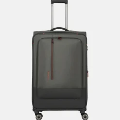 Reiskoffers^Travelite Crosslite 5.0 reiskoffer 77 cm L dark olive