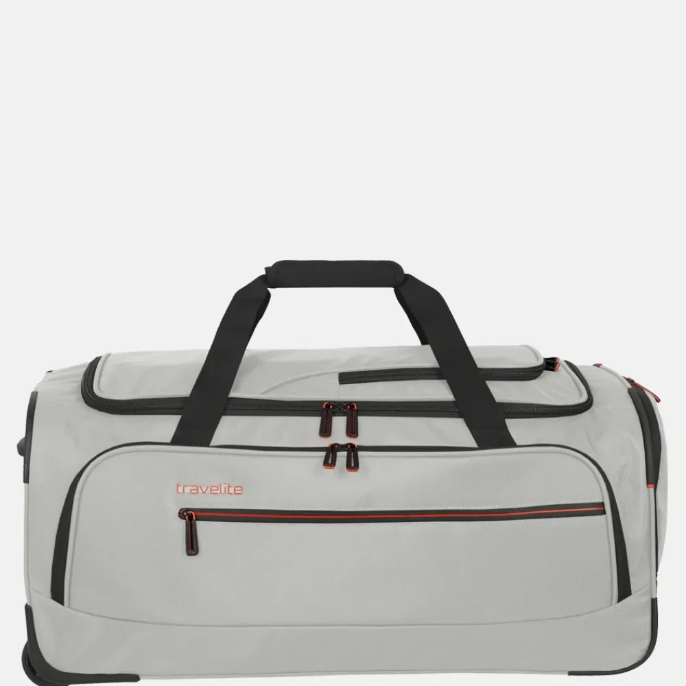 Reistassen Op Wielen^Travelite Crosslite 5.0 reistas op wielen M beige