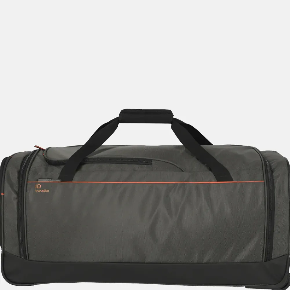 Reistassen Op Wielen^Travelite Crosslite 5.0 reistas op wielen L dark olive