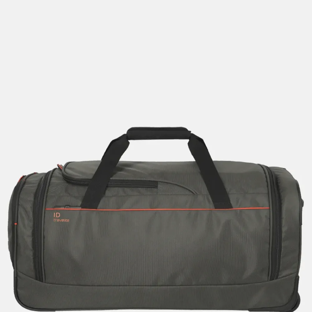 Reistassen Op Wielen^Travelite Crosslite 5.0 reistas op wielen M dark olive