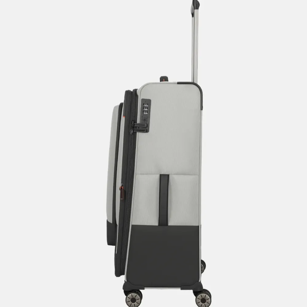 Reiskoffers^Travelite Crosslite 5.0 reiskoffer 77 cm beige