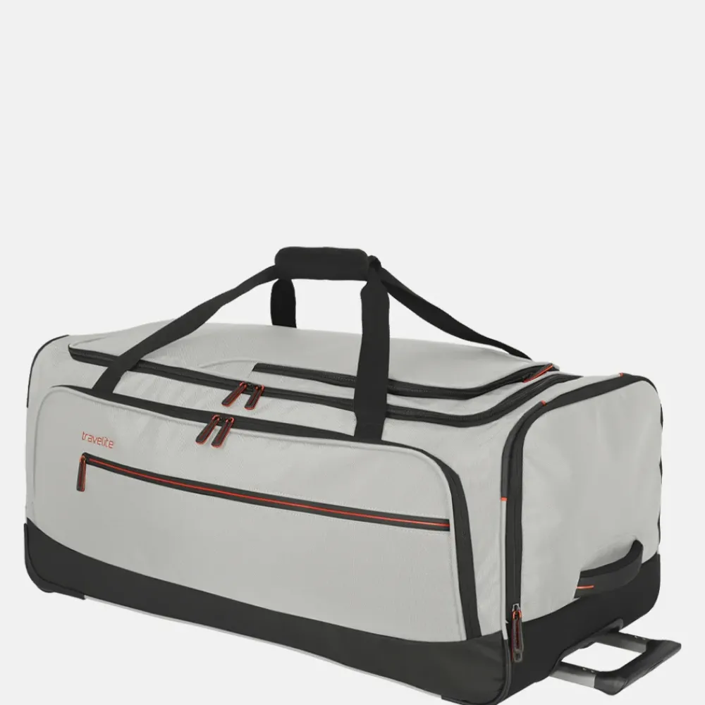 Reistassen Op Wielen^Travelite Crosslite 5.0 reistas op wielen L beige