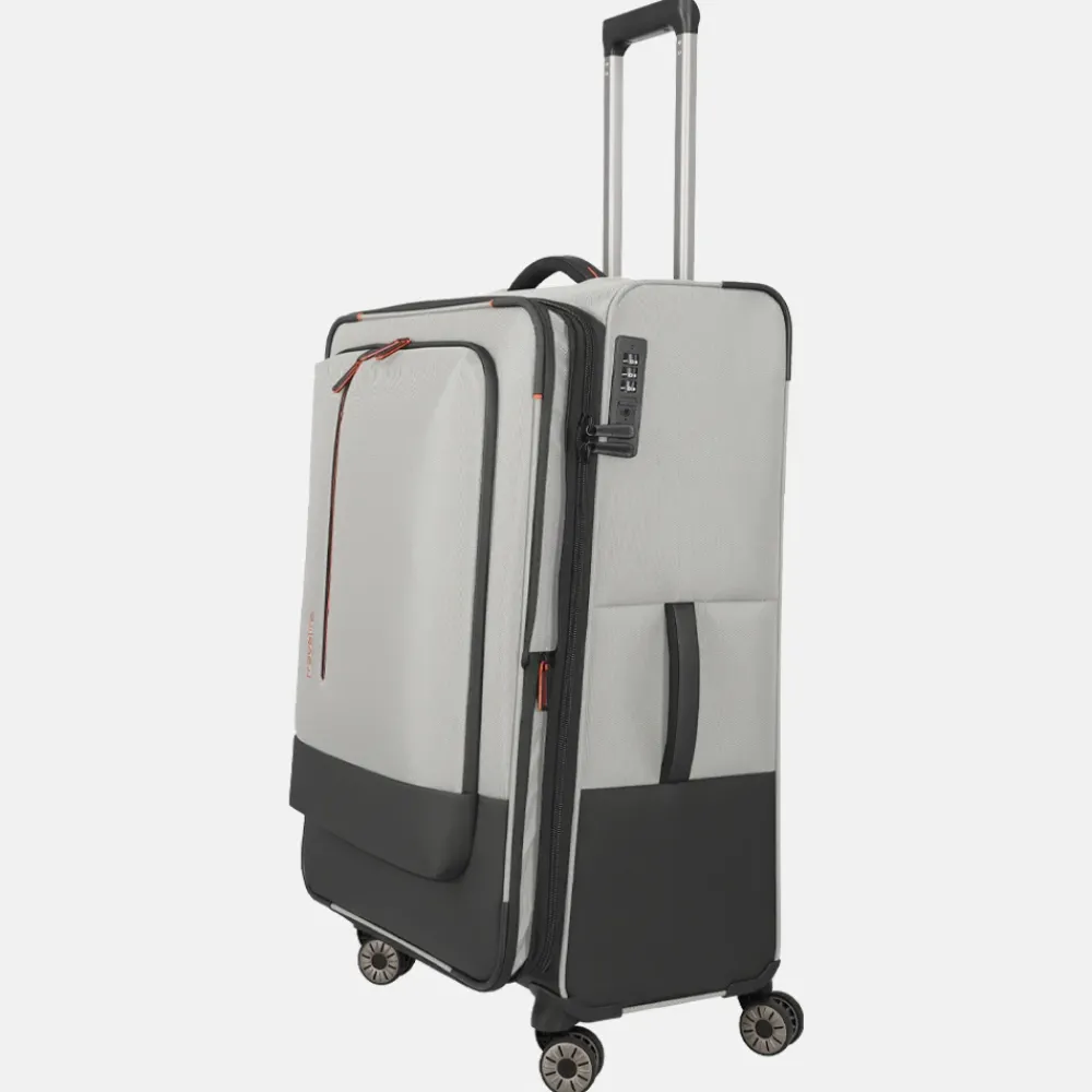 Reiskoffers^Travelite Crosslite 5.0 reiskoffer 77 cm beige