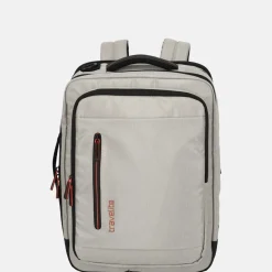 Handbagage Tassen | Underseaters^Travelite Crosslite 5.0 underseater rugzak 15 inch beige