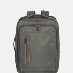 Handbagage Tassen | Underseaters^Travelite Crosslite 5.0 underseater rugzak 15 inch dark olive