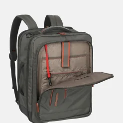 Handbagage Tassen | Underseaters^Travelite Crosslite 5.0 underseater rugzak 15 inch dark olive