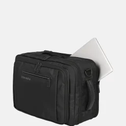 Handbagage Tassen | Underseaters^Travelite Crosslite 5.0 underseater rugzak black