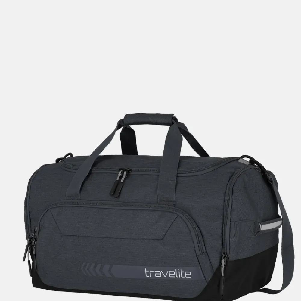 Handbagage Tassen | Weekendtassen^Travelite Duffle Kick Off reistas M dark anthracite