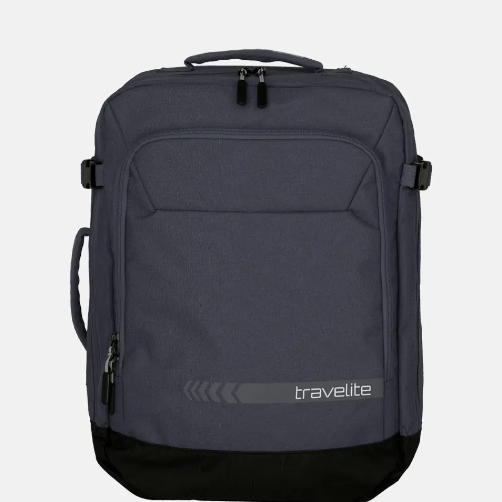 Vrijetijd Rugzakken^Travelite Kick Off Cabin Size backpack/weekender rugzak dark anthracite