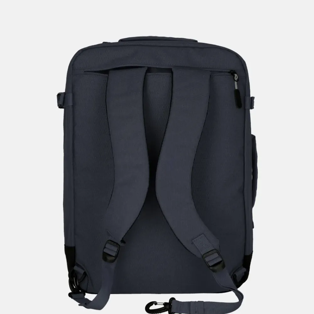 Vrijetijd Rugzakken^Travelite Kick Off Cabin Size backpack/weekender rugzak dark anthracite