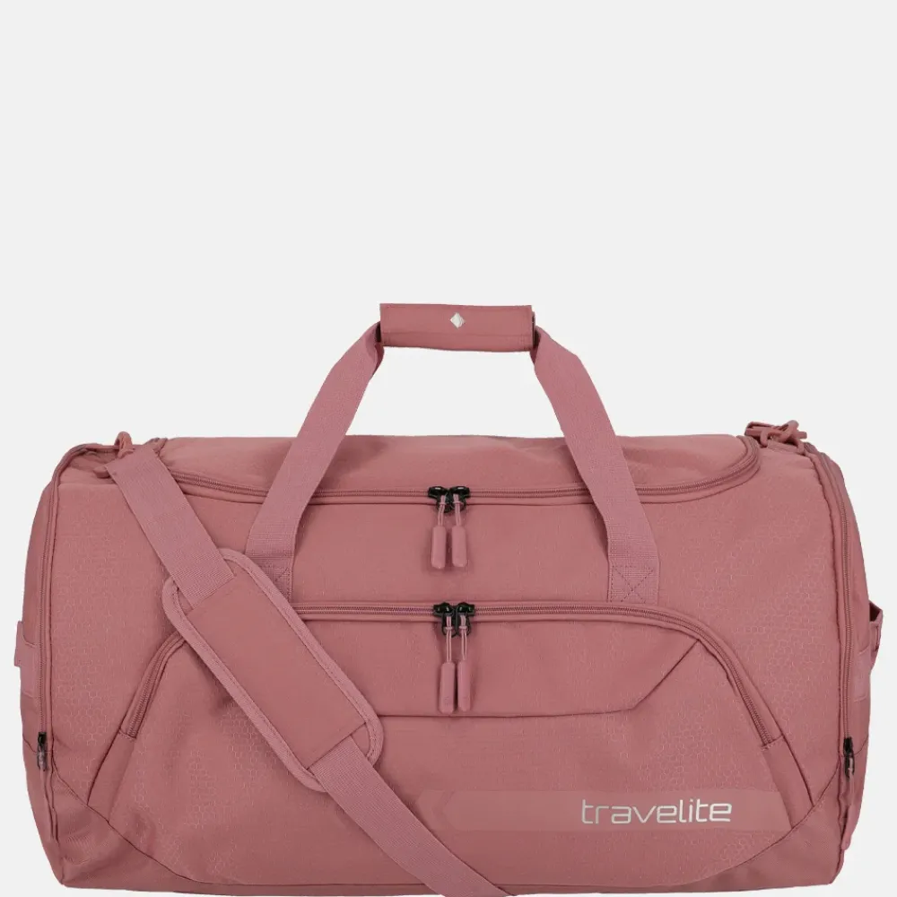 Reistassen Zonder Wielen^Travelite Kick Off Duffle reistas L rose