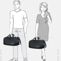 Handbagage Tassen | Weekendtassen^Travelite Kick Off Duffle weekendtas S dark anthracite