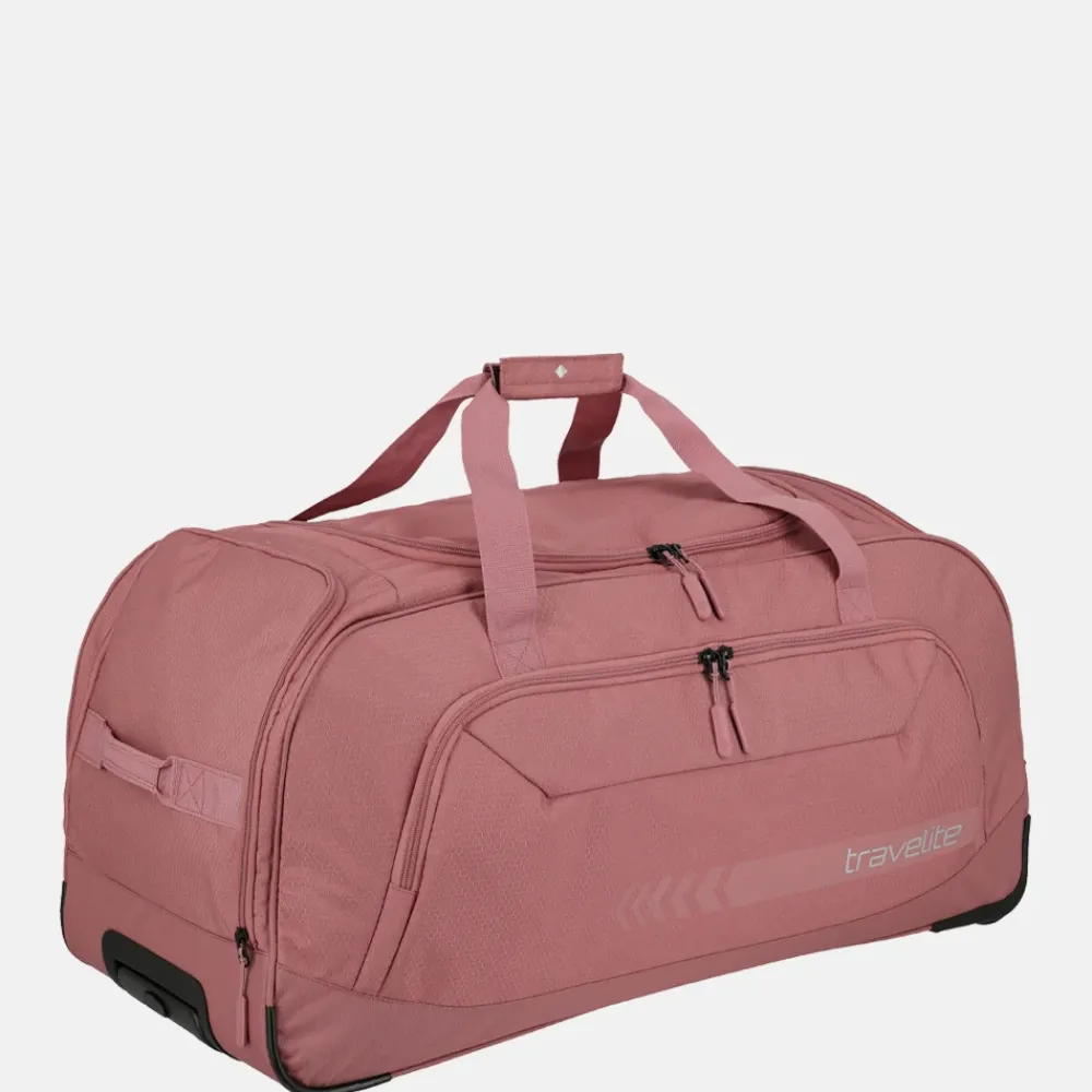 Reistassen Op Wielen^Travelite Kick Off Duffle wieltas XL rose