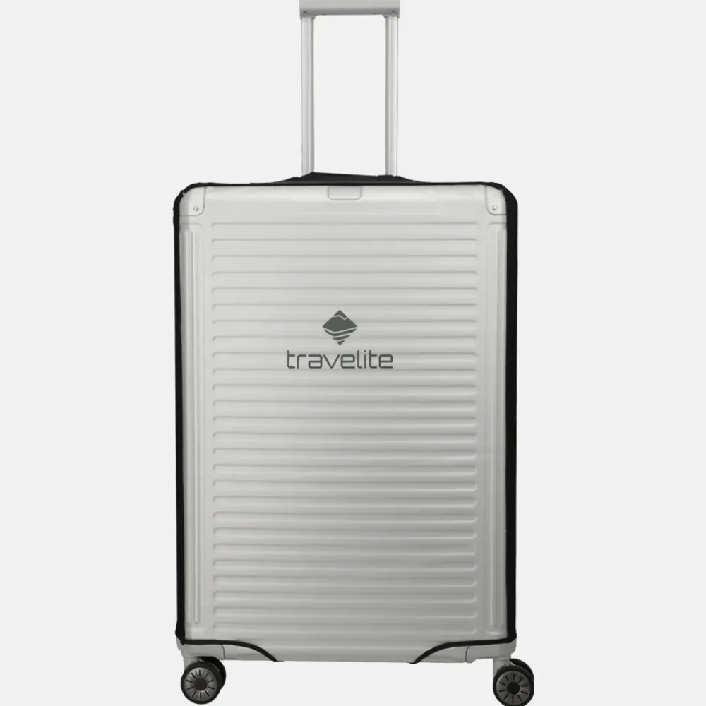 Kofferhoezen^Travelite kofferhoes L transparent
