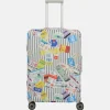 Kofferhoezen^Travelite kofferhoes M blue/white