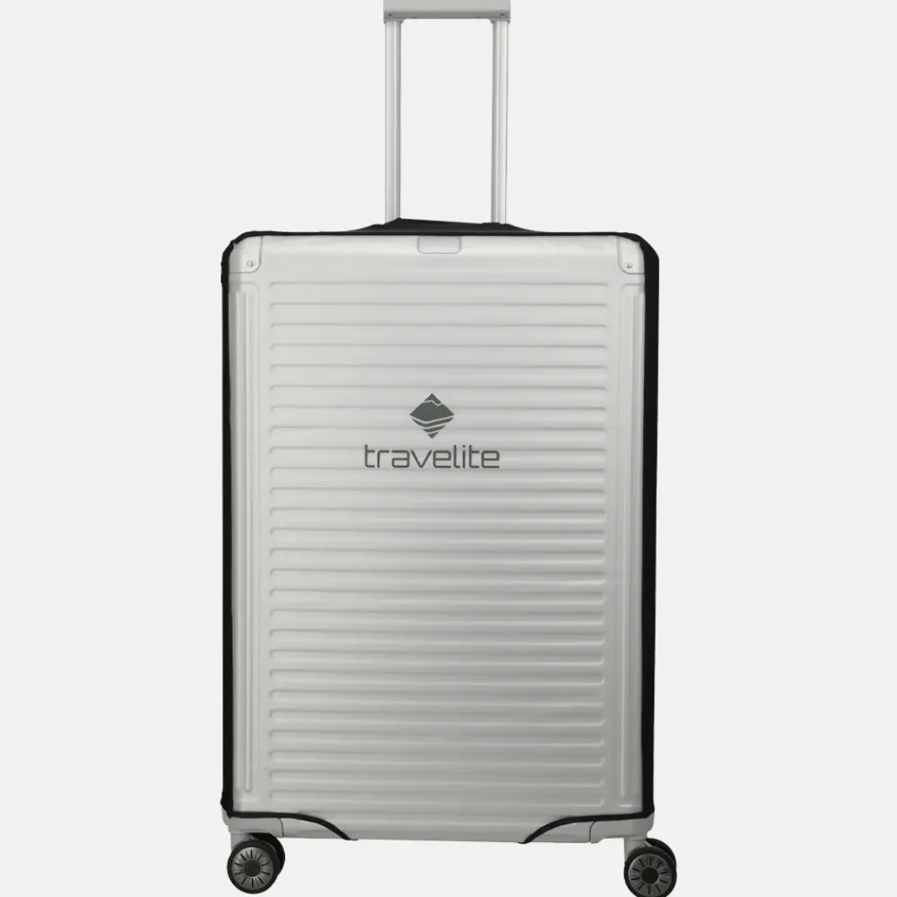 Kofferhoezen^Travelite kofferhoes M transparent