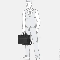 Heren Laptoptassen^Travelite Meet laptoptas 15.6 inch black