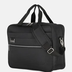 Schoudertassen^Travelite Miigo boardbag black