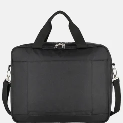 Schoudertassen^Travelite Miigo boardbag black