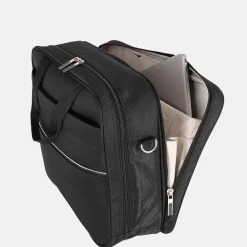 Schoudertassen^Travelite Miigo boardbag black