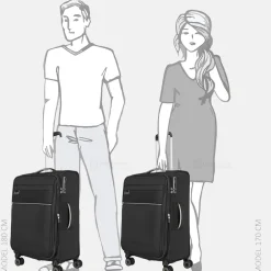 Reiskoffers^Travelite Miigo koffer 67 cm black