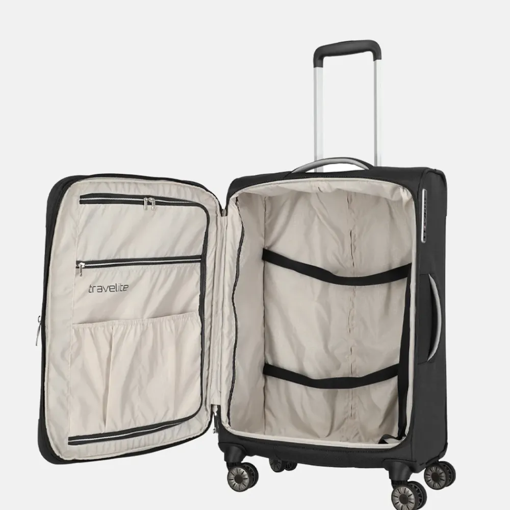 Reiskoffers^Travelite Miigo koffer 67 cm black