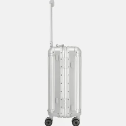 Handbagage Koffers^Travelite Next 2.0 handbagage koffer 55 cm silver
