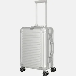Handbagage Koffers^Travelite Next 2.0 handbagage koffer 55 cm silver