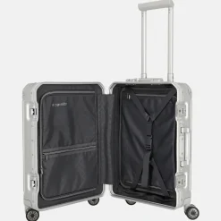 Handbagage Koffers^Travelite Next 2.0 handbagage koffer 55 cm silver