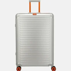 Reiskoffers^Travelite Next 2.0 reiskoffer 75 cm Limited Edition silver-orange