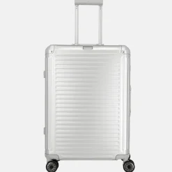 Reiskoffers^Travelite Next 2.0 reiskoffer 67 cm silver
