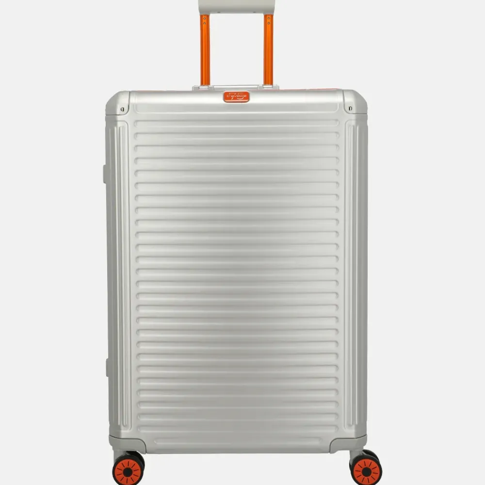 Reiskoffers^Travelite Next 2.0 reiskoffer 75 cm Limited Edition silver-orange