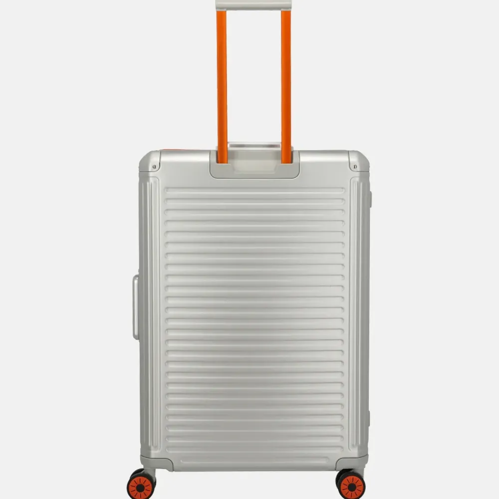 Reiskoffers^Travelite Next 2.0 reiskoffer 75 cm Limited Edition silver-orange