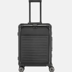 Handbagage Koffers^Travelite Next Frontpocket handbagage koffer 55 cm black