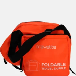 Handbagage Tassen | Weekendtassen^Travelite opvouwbare weekendtas coral