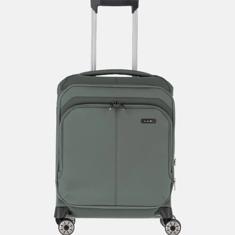 Handbagage Koffers^Travelite Priima handbagage koffer 55 cm olive